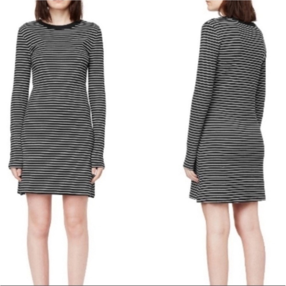 ASOS Weekday Naive Striped Knit Dress